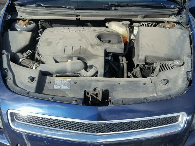 1G1ZH57B294164997 - 2009 CHEVROLET MALIBU 1LT BLUE photo 7
