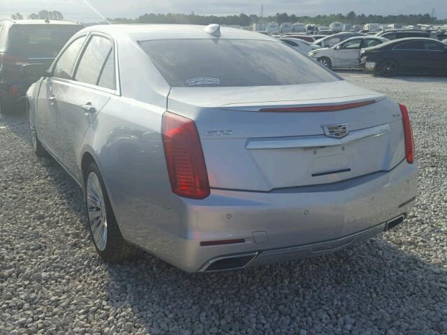 1G6AS5SS8G0172803 - 2016 CADILLAC CTS PERFOR SILVER photo 3