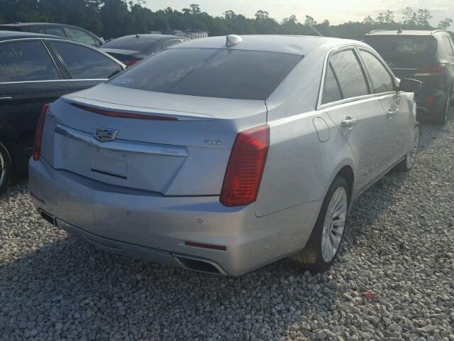 1G6AS5SS8G0172803 - 2016 CADILLAC CTS PERFOR SILVER photo 4