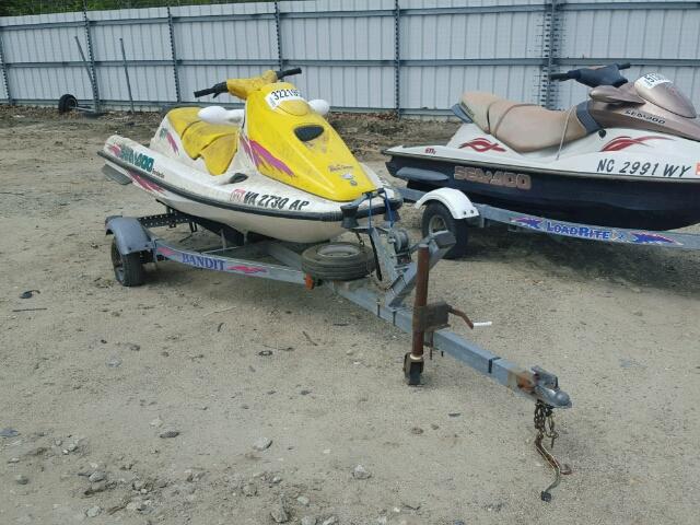 ZZND7161K596 - 1996 BOMBARDIER SEADOO YELLOW photo 1