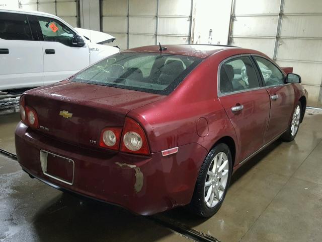 1G1ZK57B69F161753 - 2009 CHEVROLET MALIBU LTZ 红色 照片 4
