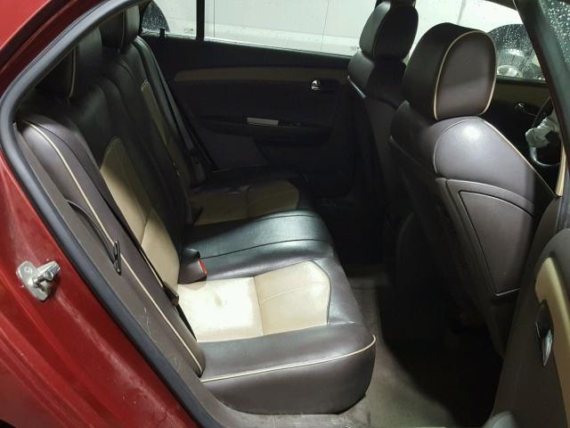 1G1ZK57B69F161753 - 2009 CHEVROLET MALIBU LTZ 红色 照片 6