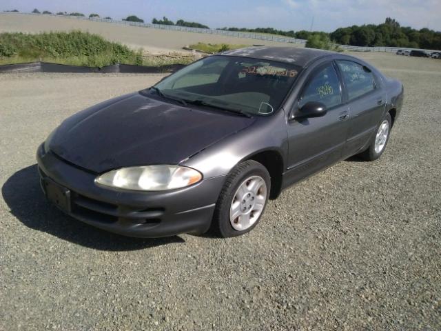 2B3HD46R34H628691 - 2004 DODGE INTREPID S CHARCOAL photo 2