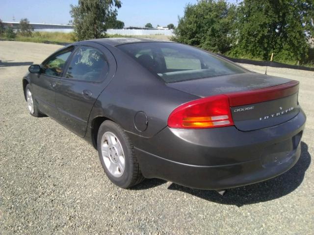 2B3HD46R34H628691 - 2004 DODGE INTREPID S CHARCOAL photo 3