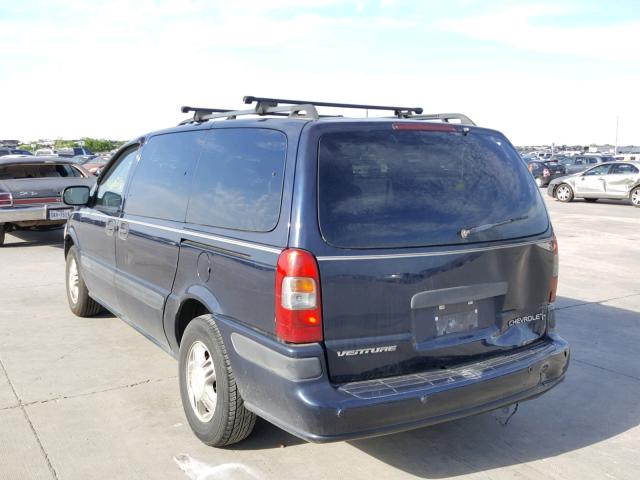 1GNDX03E54D246861 - 2004 CHEVROLET VENTURE BLUE photo 3