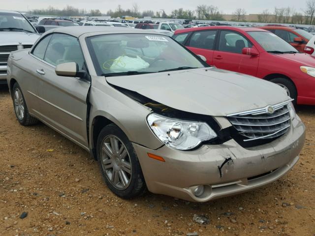 1C3LC65M48N234387 - 2008 CHRYSLER SEBRING LI GOLD photo 1