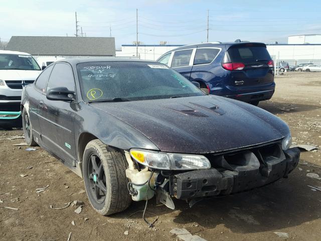 1G2WR1211YF333445 - 2000 PONTIAC GRAND PRIX BLACK photo 1