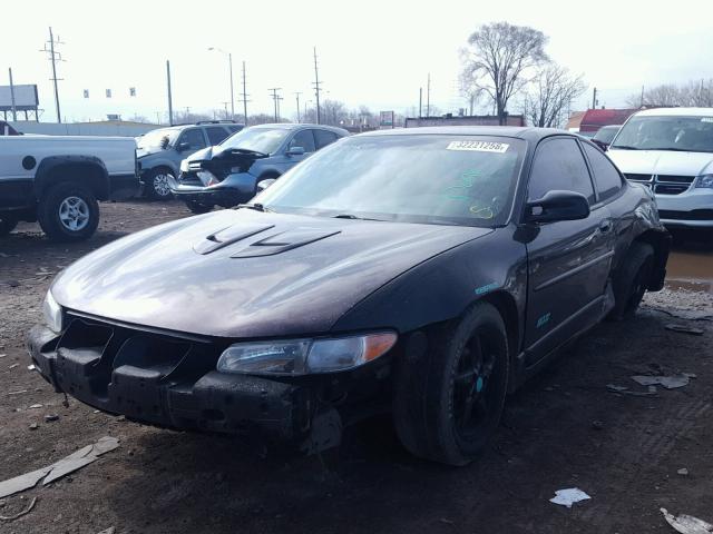 1G2WR1211YF333445 - 2000 PONTIAC GRAND PRIX BLACK photo 2