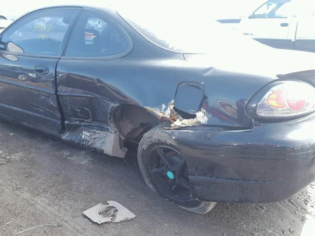 1G2WR1211YF333445 - 2000 PONTIAC GRAND PRIX BLACK photo 9