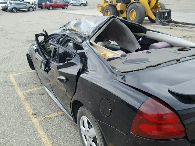 2G2WP542951321159 - 2005 PONTIAC GRAND PRIX BLACK photo 10