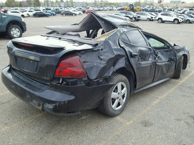 2G2WP542951321159 - 2005 PONTIAC GRAND PRIX BLACK photo 4