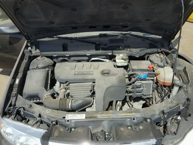 1G8AL55FX7Z167214 - 2007 SATURN ION LEVEL შავი ფოტო 7