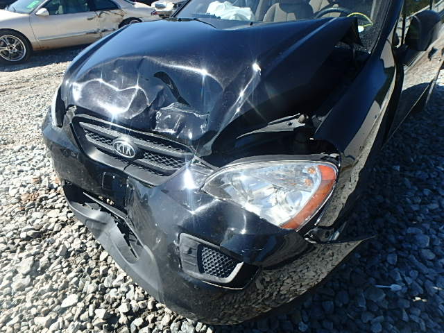 KNAFG526487146910 - 2008 KIA RONDO LX/E BLACK photo 9