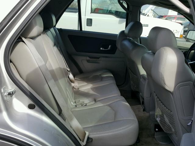 1GYDE63A240131229 - 2004 CADILLAC SRX SILVER photo 6