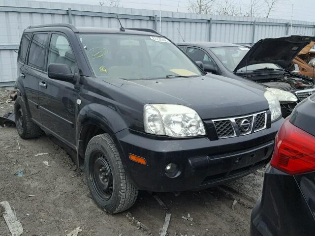 JN8BT08T66W102024 - 2006 NISSAN X-TRAIL XE BLACK photo 1