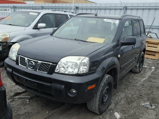 JN8BT08T66W102024 - 2006 NISSAN X-TRAIL XE BLACK photo 2