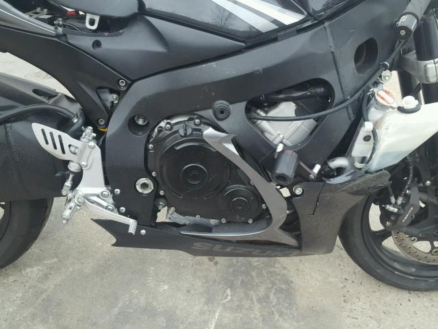 JS1GR7KA172112351 - 2007 SUZUKI GSX-R750 BLACK photo 7