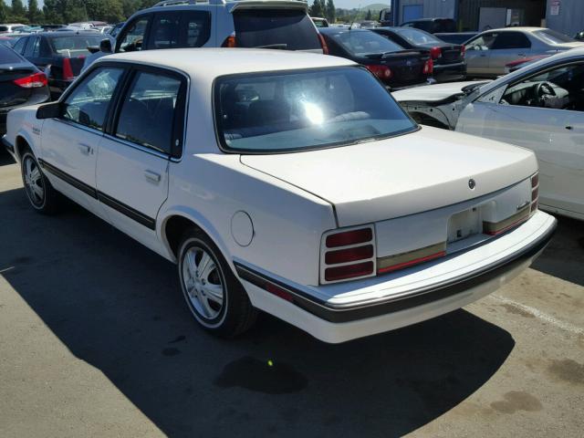 1G3AL54N4M6352046 - 1991 OLDSMOBILE CUTLASS CI WHITE photo 3