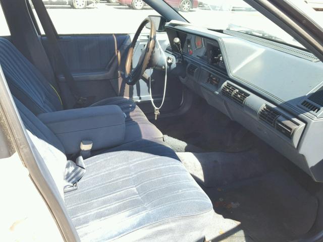 1G3AL54N4M6352046 - 1991 OLDSMOBILE CUTLASS CI WHITE photo 5