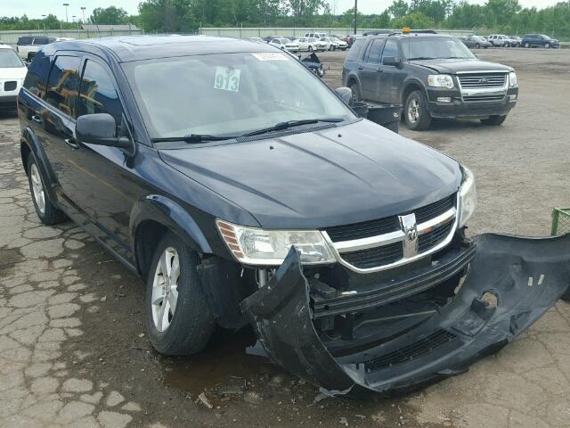 3D4GG57V79T242988 - 2009 DODGE JOURNEY BLACK photo 1