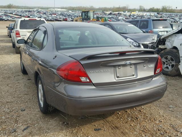 1FAFP55S53G141354 - 2003 FORD TAURUS SES GRAY photo 3