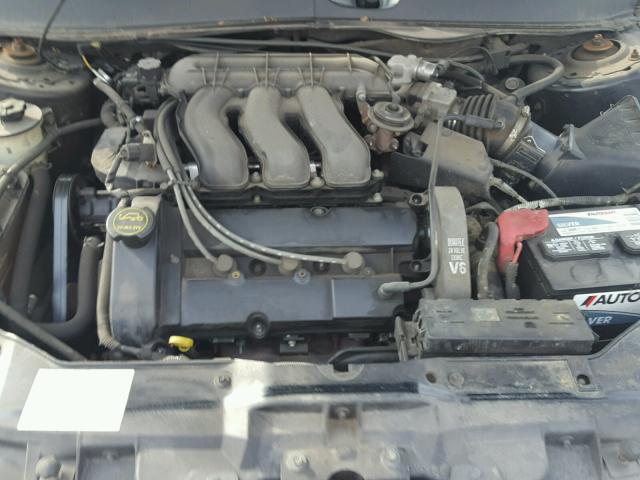 1FAFP55S53G141354 - 2003 FORD TAURUS SES GRAY photo 7