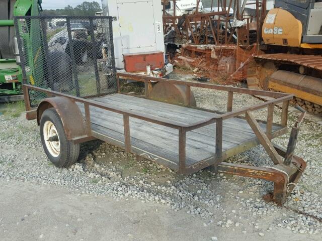 5J2US10112E000486 - 2003 UTILITY TRAILER BLACK photo 1