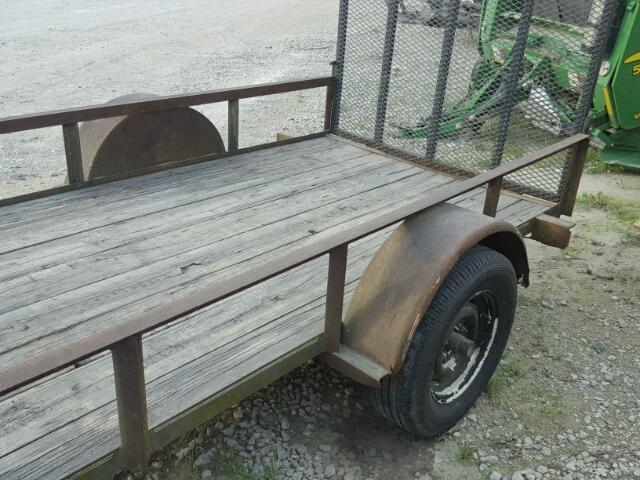 5J2US10112E000486 - 2003 UTILITY TRAILER BLACK photo 10