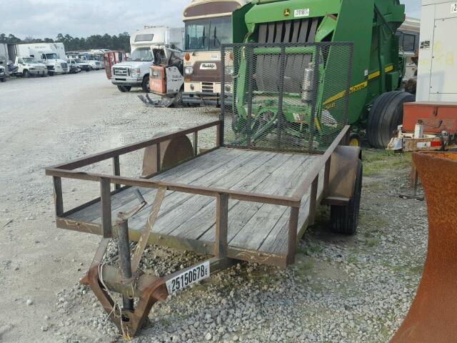 5J2US10112E000486 - 2003 UTILITY TRAILER BLACK photo 2