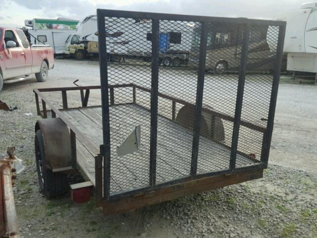 5J2US10112E000486 - 2003 UTILITY TRAILER BLACK photo 3