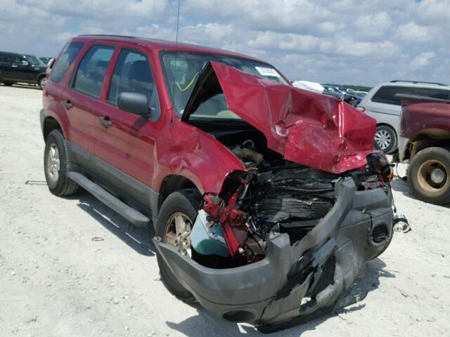 1FMYU02Z97KB95156 - 2007 FORD ESCAPE XLS MAROON photo 1