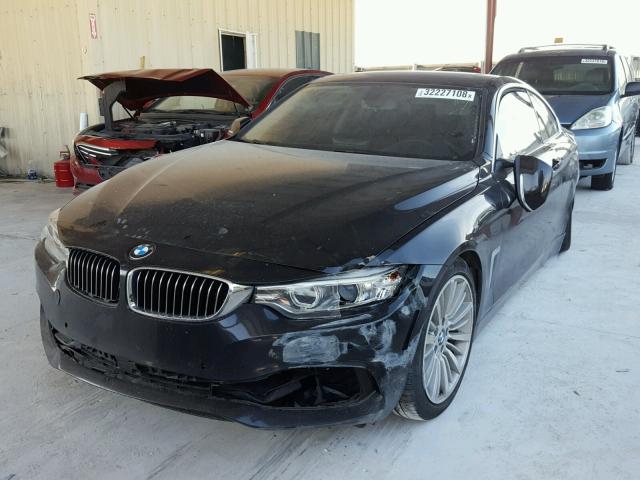 WBA3N3C51EF711960 - 2014 BMW 428 I BLACK photo 2