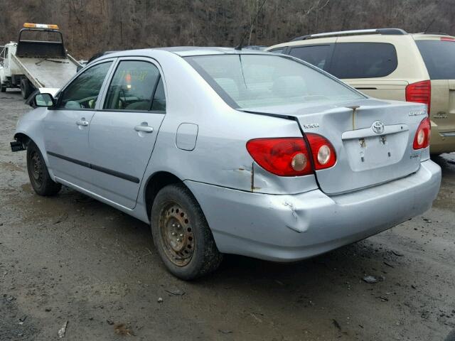 2T1BR32E46C561681 - 2006 TOYOTA COROLLA CE GRAY photo 3