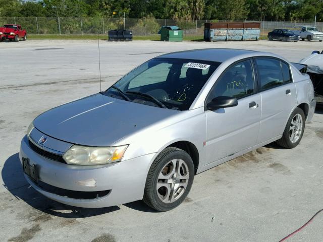 1G8AG52F84Z125001 - 2004 SATURN ION LEVEL GRAY photo 2