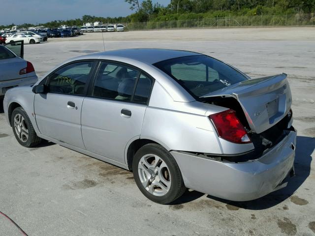 1G8AG52F84Z125001 - 2004 SATURN ION LEVEL GRAY photo 3