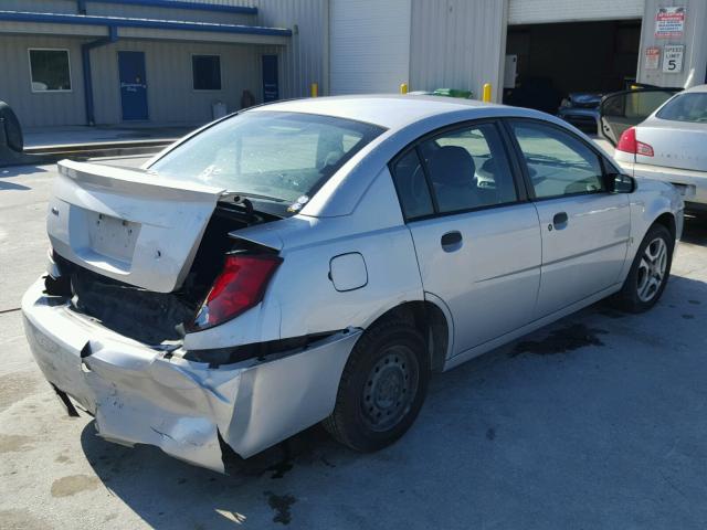 1G8AG52F84Z125001 - 2004 SATURN ION LEVEL GRAY photo 4
