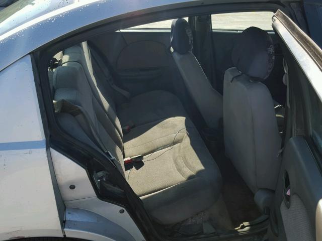 1G8AG52F84Z125001 - 2004 SATURN ION LEVEL GRAY photo 6