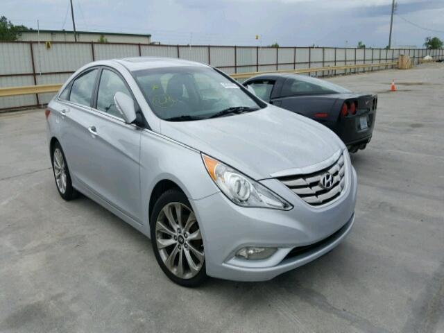 5NPEC4AB8DH540452 - 2013 HYUNDAI SONATA SE SILVER photo 1