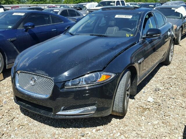 SAJWA0ES4DPS99315 - 2013 JAGUAR XF BLACK photo 2