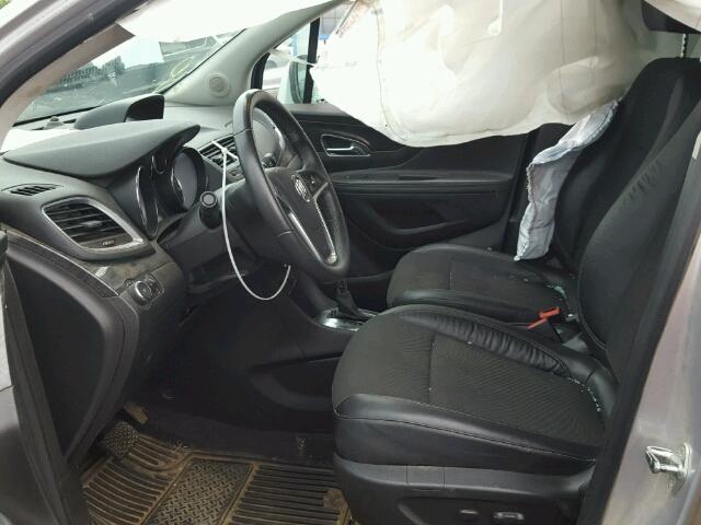 KL4CJBSB2DB055932 - 2013 BUICK ENCORE CON SILVER photo 5