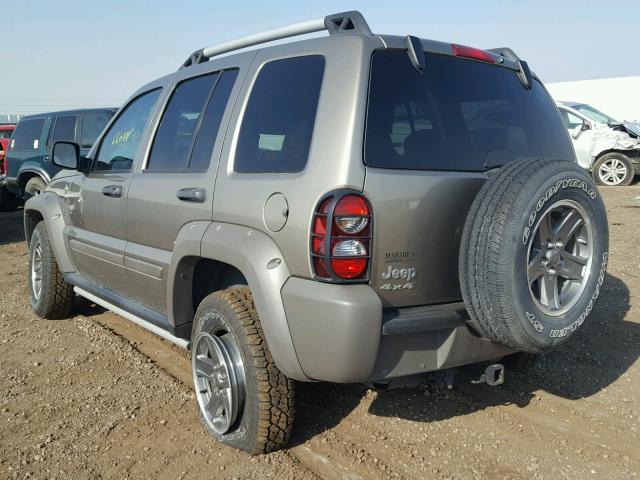 1J4GL38K35W565516 - 2005 JEEP LIBERTY RE GOLD photo 3
