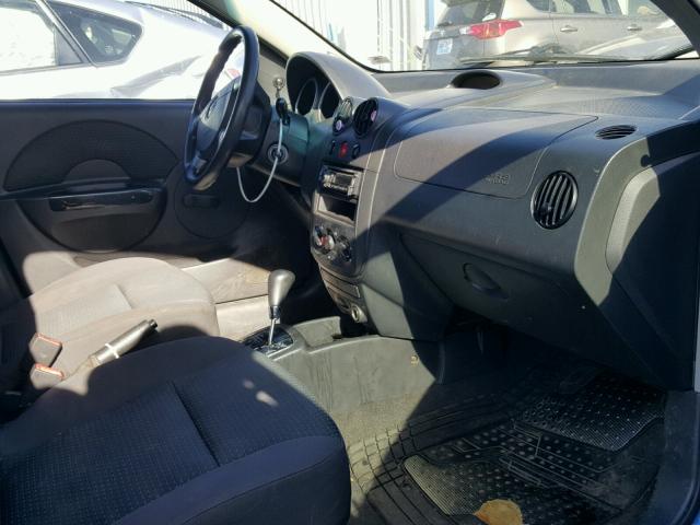 KL1TD56616B639325 - 2006 CHEVROLET AVEO BASE Mavi foto 5