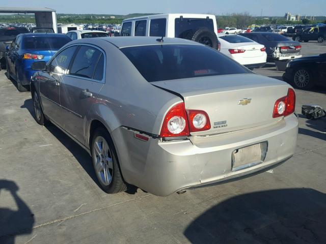 1G1ZB5EB2AF148666 - 2010 CHEVROLET MALIBU LS SILVER photo 3