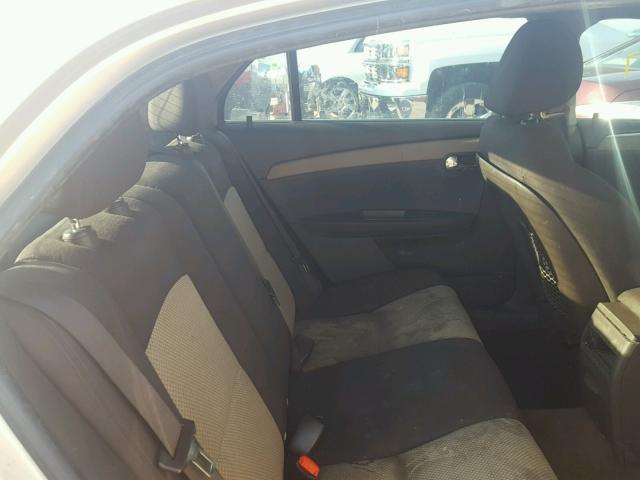 1G1ZB5EB2AF148666 - 2010 CHEVROLET MALIBU LS SILVER photo 6