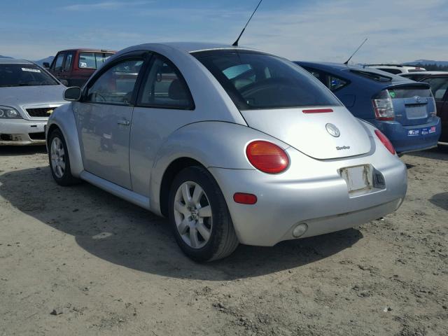 3VWDD21C13M420004 - 2003 VOLKSWAGEN NEW BEETLE GRAY photo 3