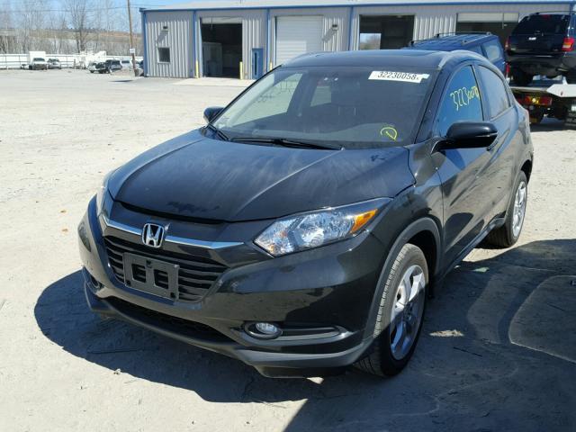 3CZRU6H78HM703669 - 2017 HONDA HR-V EXL BLACK photo 2