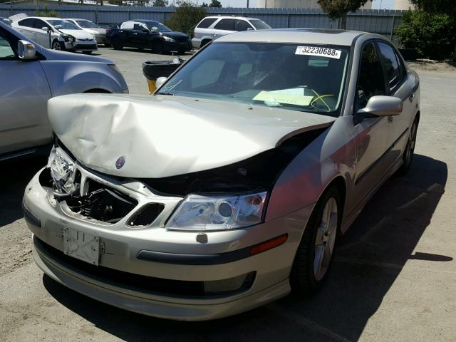 YS3FH46U271004116 - 2007 SAAB 9-3 AERO SILVER photo 2