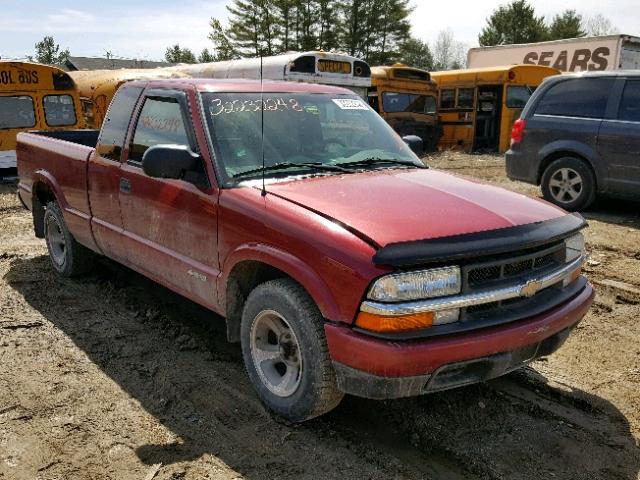 1GCCS19WX28126603 - 2002 CHEVROLET S TRUCK S1 RED photo 1