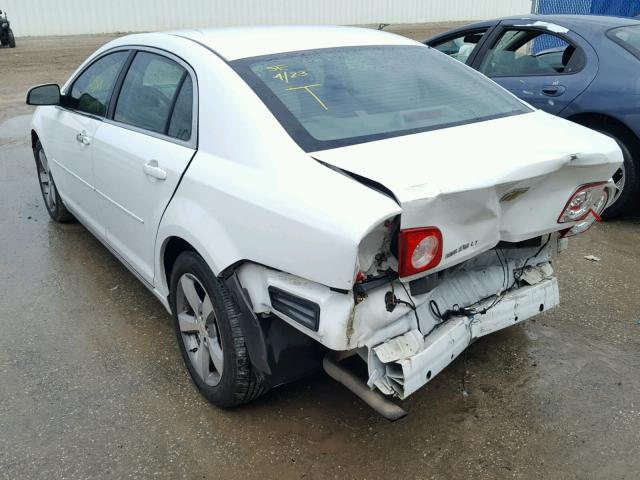 1G1ZC5E1XBF392605 - 2011 CHEVROLET MALIBU 1LT 白色 照片 3