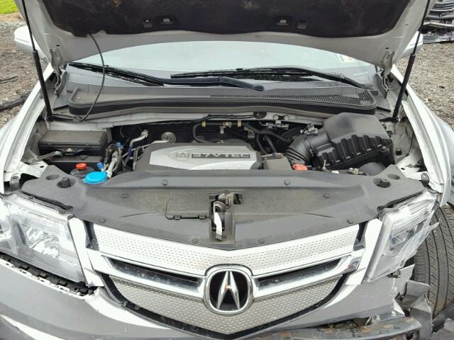 2HNYD28207H553000 - 2007 ACURA MDX SILVER photo 7